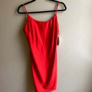 Red dress size L
